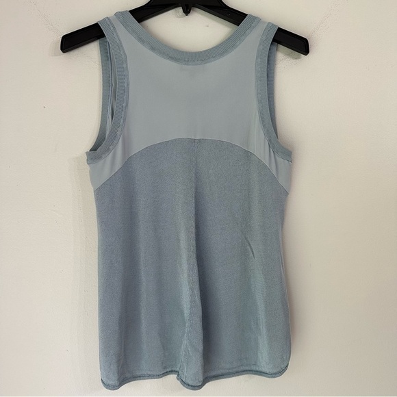Rag and bone 100% Silk Scoop Neck Blue tank top size Small , rag & bone - Picture 2 of 10
